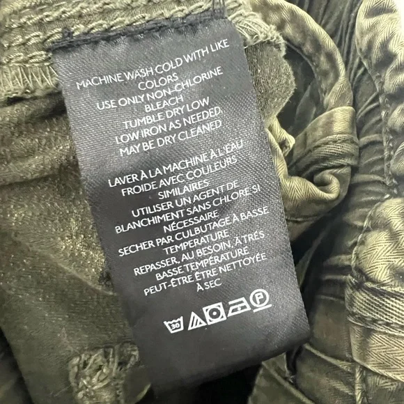 Free People Can’t Compare Slouch Pants Olive Cargo Pants - Picture 10 of 14